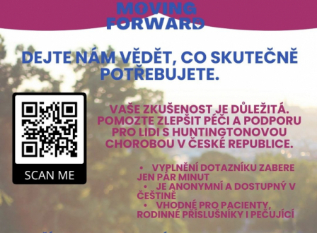 Společně za lepší budoucností pro komunitu Huntingtonovy choroby v Česku