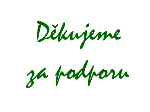 Možnost podpory činnosti organizace