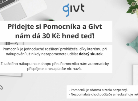 Givt.cz - speciální bonus pro neziskovky